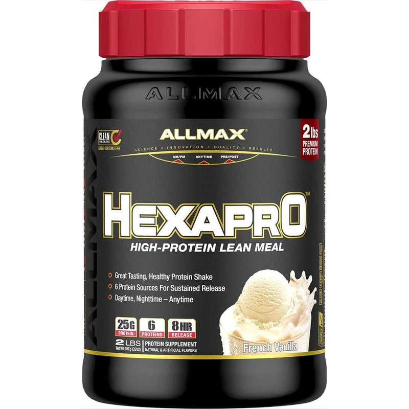 ALLMAX Hexapro: High Protein Lean Meal French Vanilla / 20 Servings