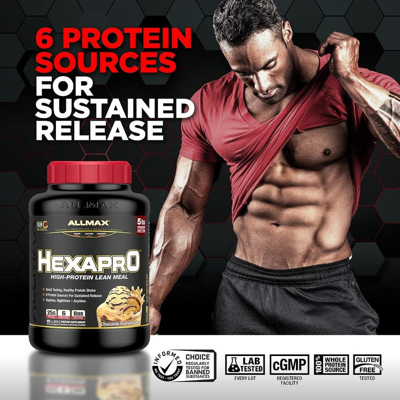 ALLMAX Hexapro: High Protein Lean Meal French Vanilla / 20 Servings