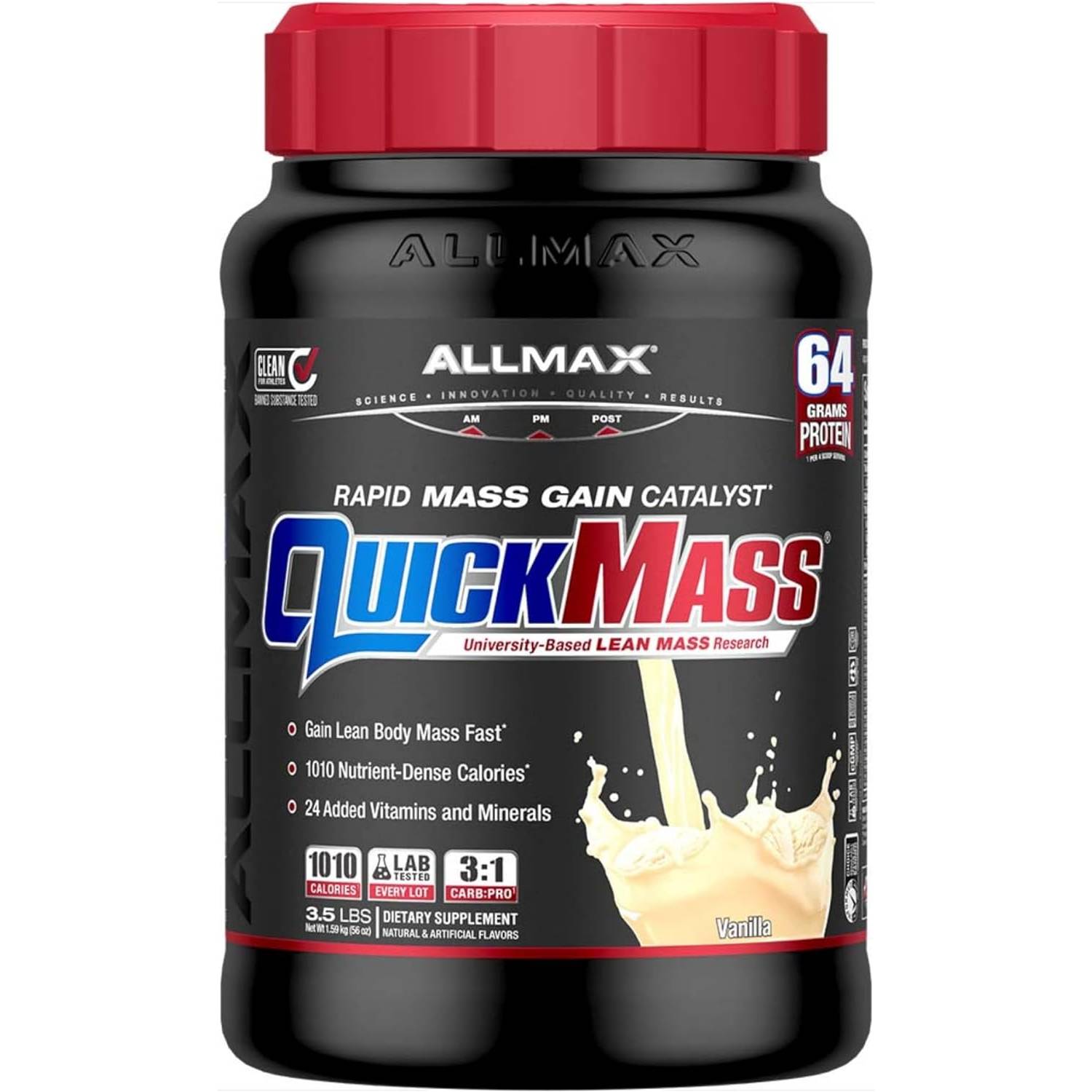 ALLMAX QuickMass Vanilla / 3.5lb