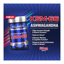 Allmax Ashwaganda Ksm-66 - 60 Capsules - Herbals