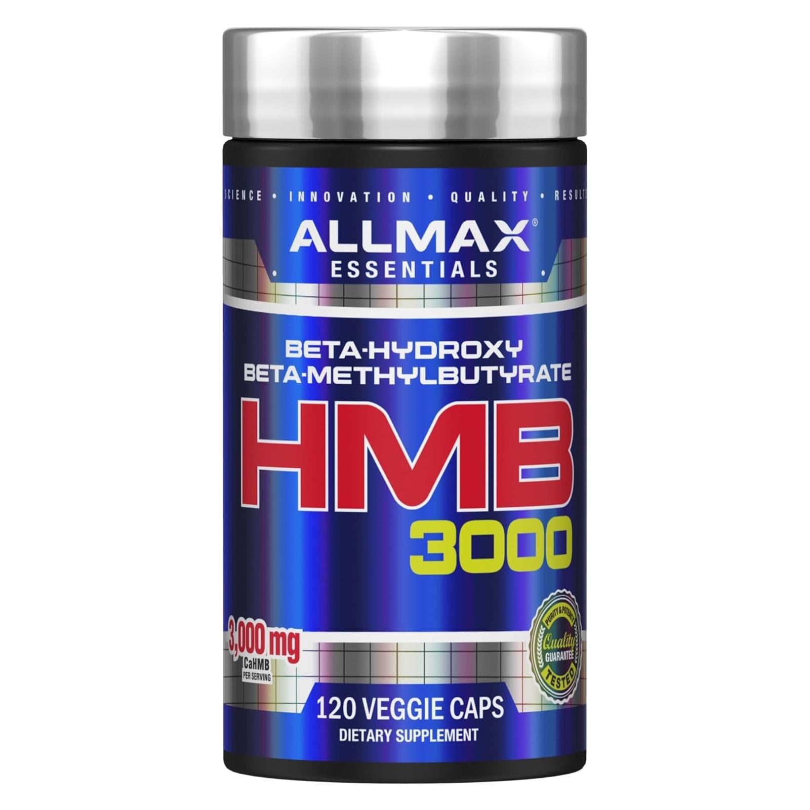 Allmax Hmb 3000Mg - 120 Veggie Capsules - Pre-workout