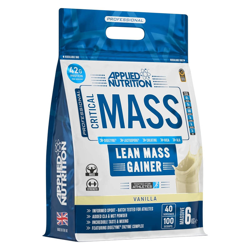 Applied Nutrition Critical Mass Professional - Lean Mass Gainer Vanilla / 40 Servings