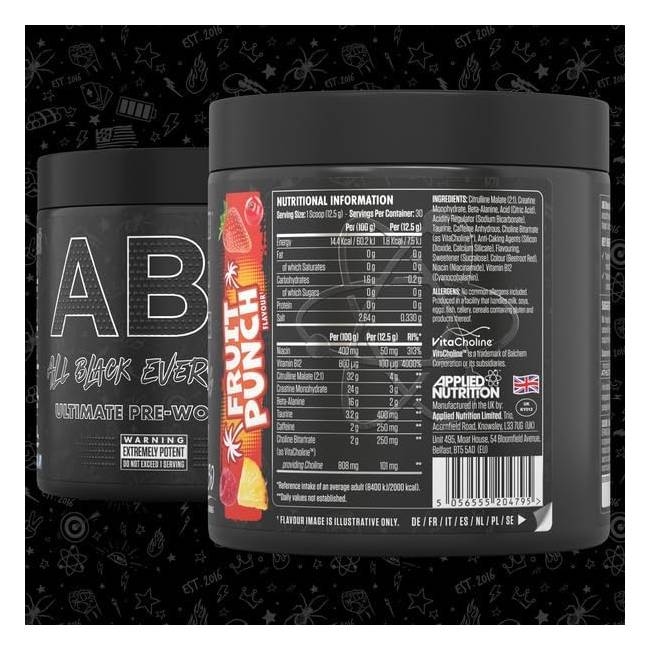 Applied Nutrition ABE Ultimate Pre-Workout 30 servings - Fruit Punch - Pre-Workout