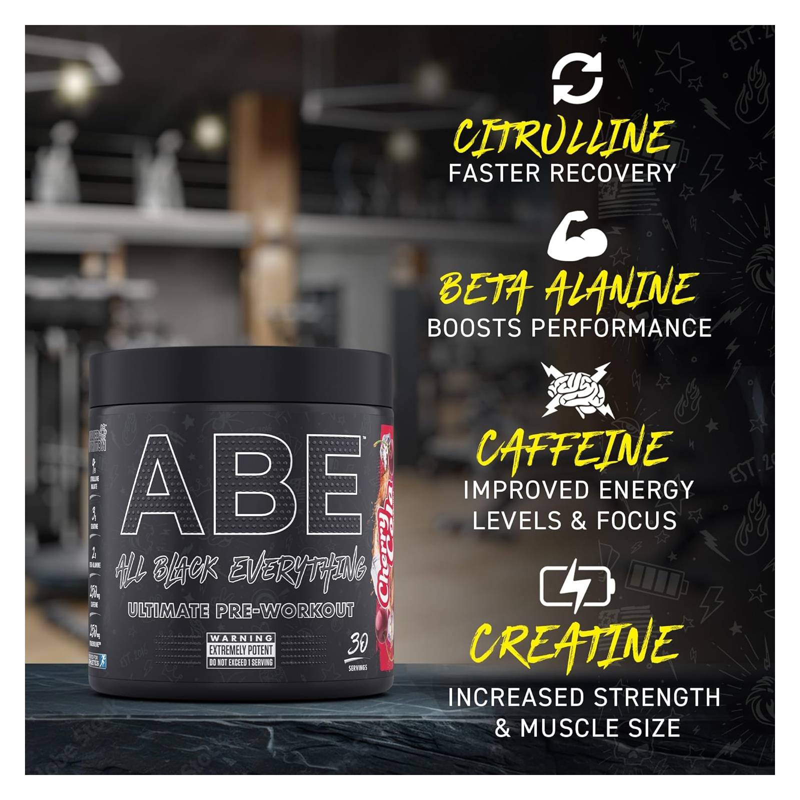 Applied Nutrition ABE Ultimate Pre-Workout 30 servings - Fruit Punch - Pre-Workout