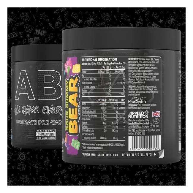 Applied Nutrition ABE Ultimate Pre-Workout 30 servings - Sour Gummy Bear - Pre-Workout