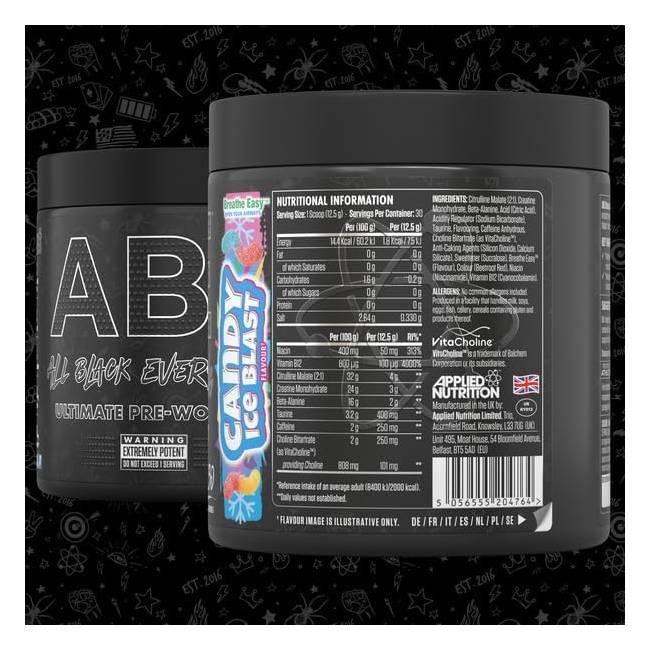 Applied Nutrition ABE Ultimate Pre-Workout 30 servings - Candy Ice Blast - Pre-Workout