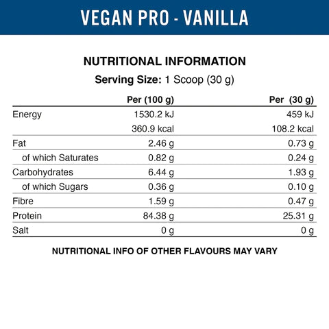 Applied Nutrition Vegan Pro Plant Based Protein