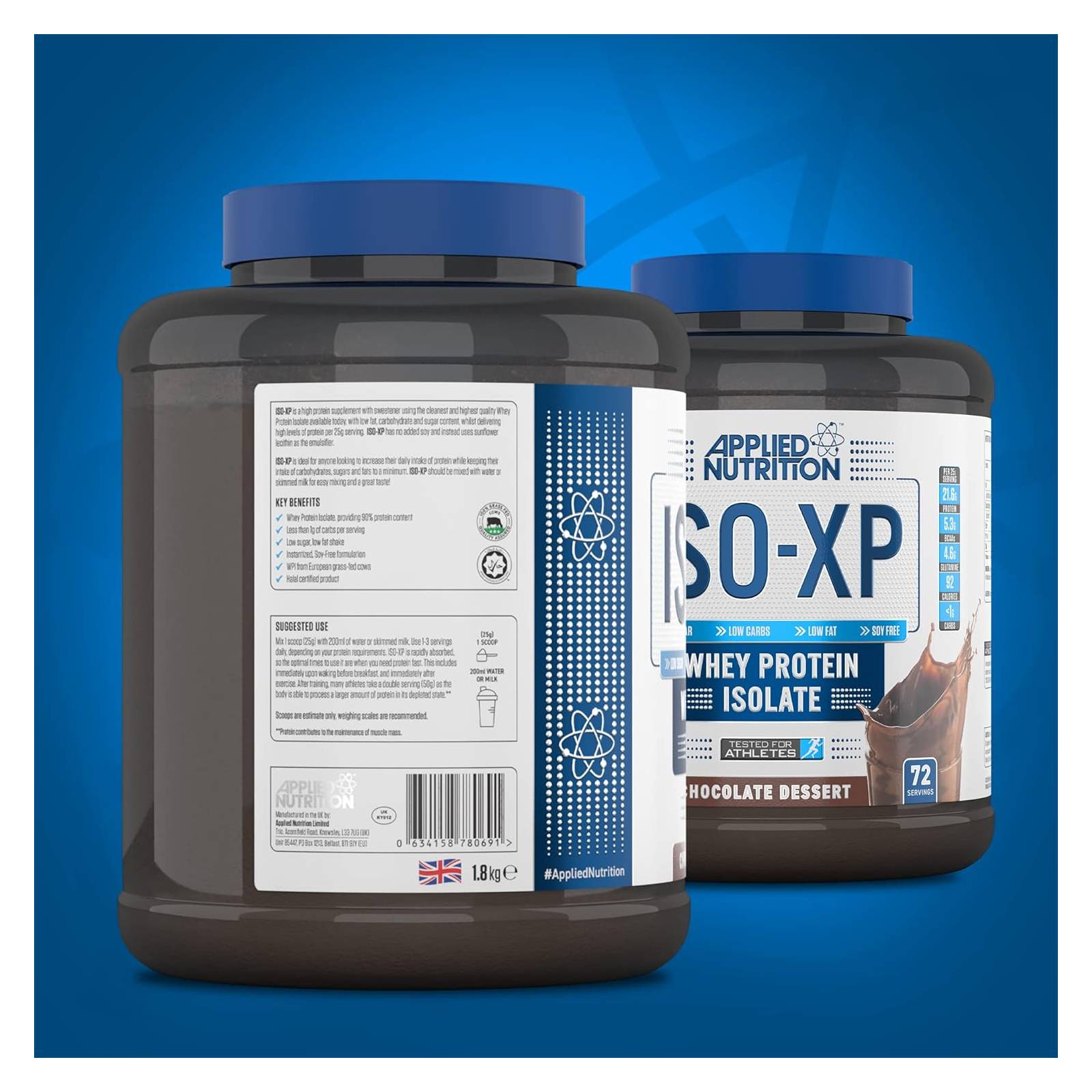 Applied Nutrition ISO-XP Chocolate Dessert / 72 Servings