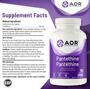 AOR Pantethine - 90 capsules - Vitamin B