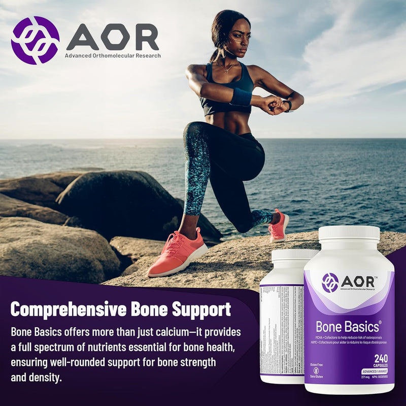 AOR Bone Basics 271mg - 240 capsules - Bone Support