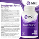 AOR Bone Basics 271mg - 240 capsules - Calcium