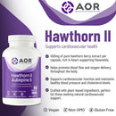 AOR Hawthorn II - 60 capsules - Herbals