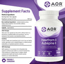 AOR Hawthorn II - 60 capsules - Herbals