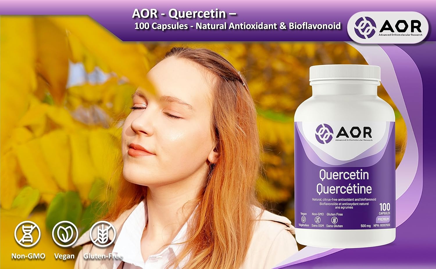 AOR Quercetin (citrus-free)