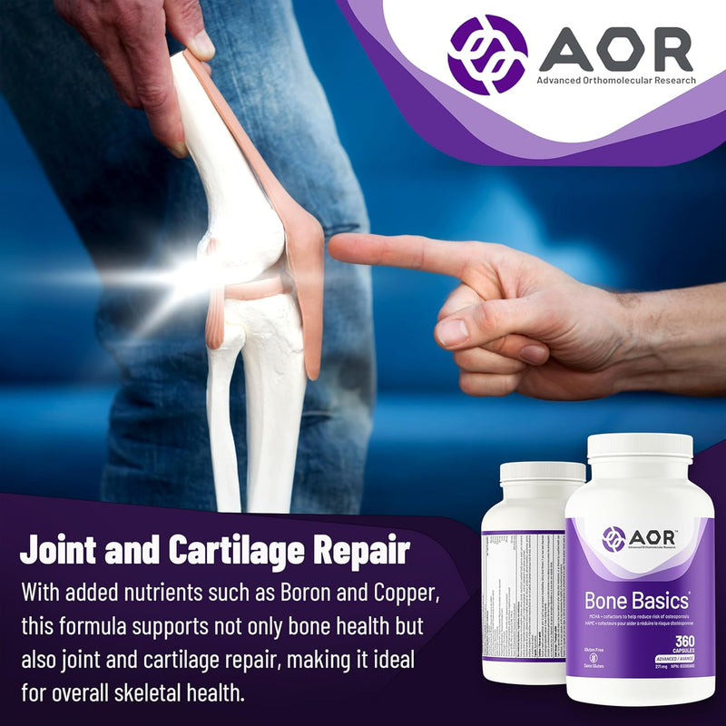 AOR Bone Basics 271mg - 120 capsules - Bone Support