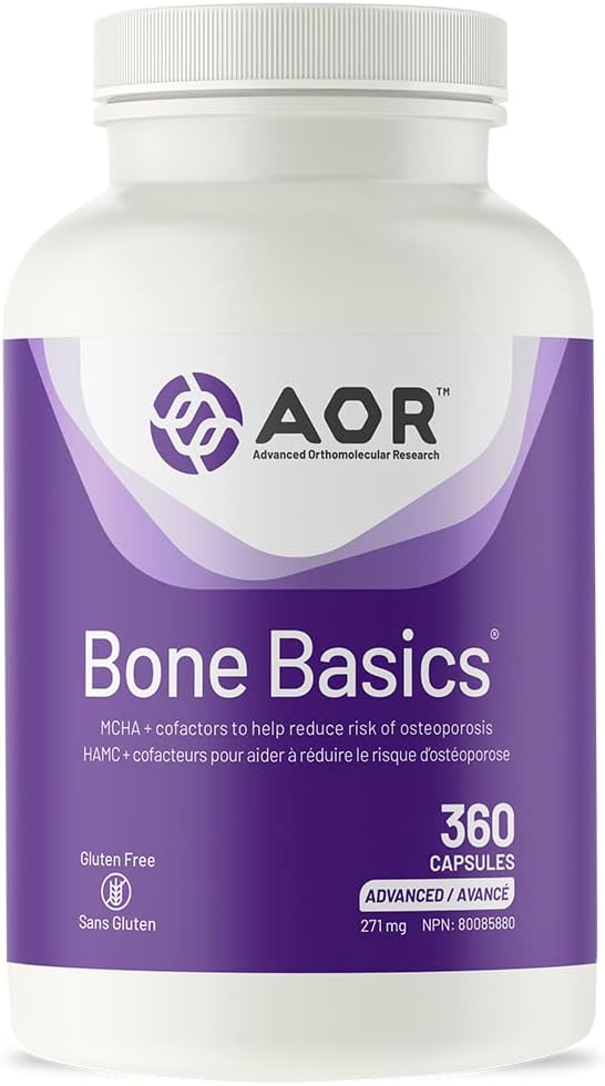 AOR Bone Basics 271mg - 120 capsules - Bone Support