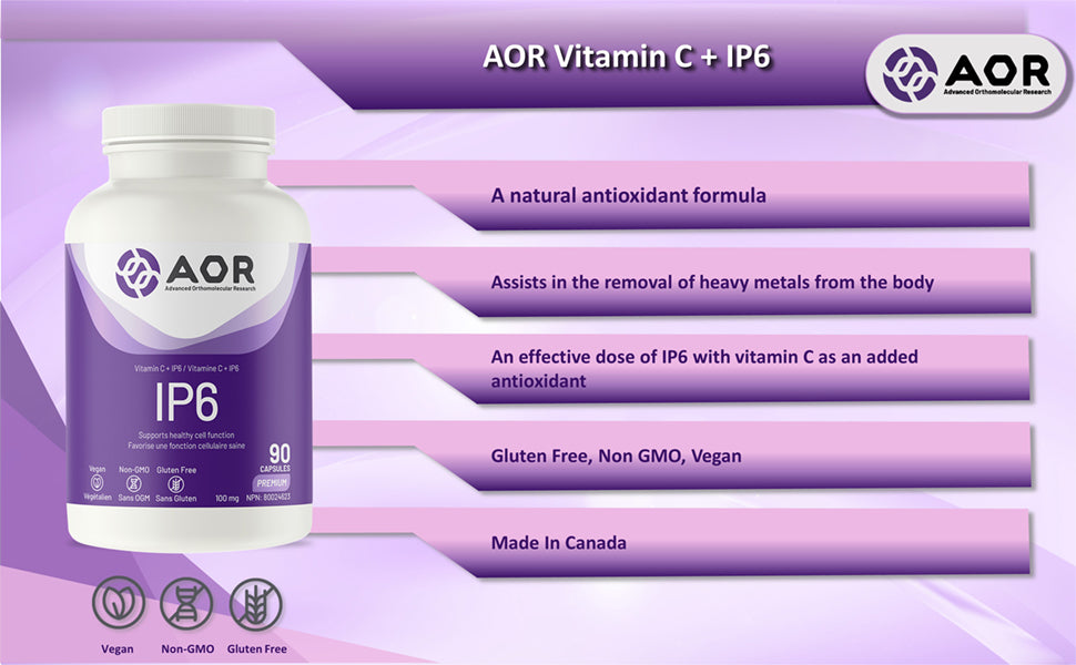 AOR IP6 - 90 capsules - Calcium