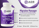 AOR Migraine Manager - 60 capsules - Herbals