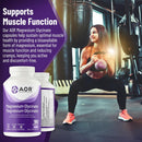 AOR Magnesium Glycinate - 180 capsules - Magnesium