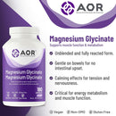 AOR Magnesium Glycinate - 180 capsules - Magnesium