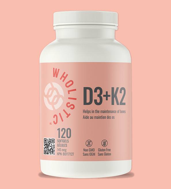 WHOLISTIC D3+K2 120 SoftGels / -