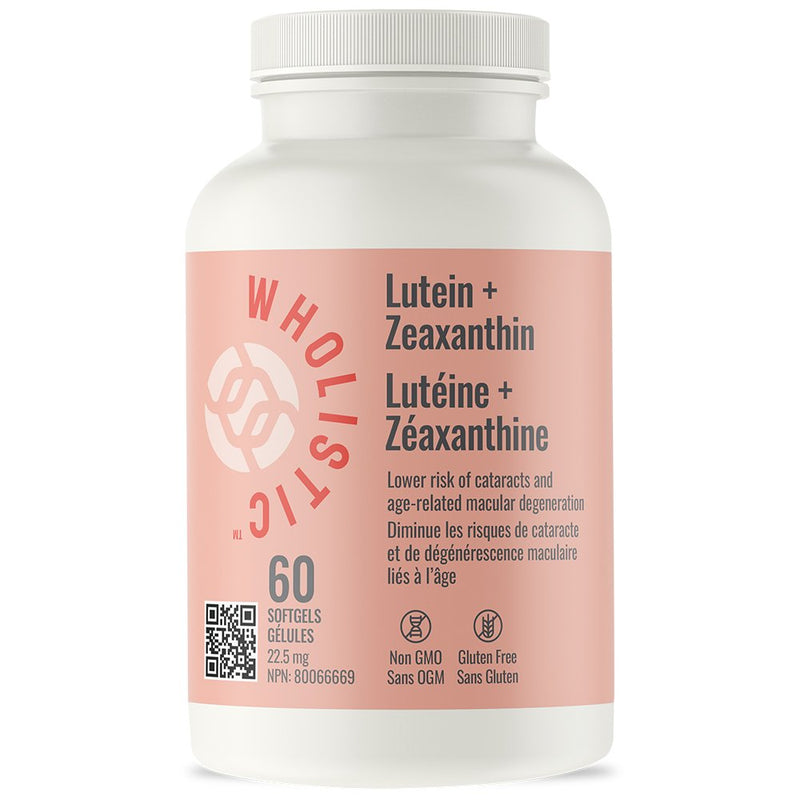 WHOLISTIC Lutein + Zeaxanthin 60 SoftGels