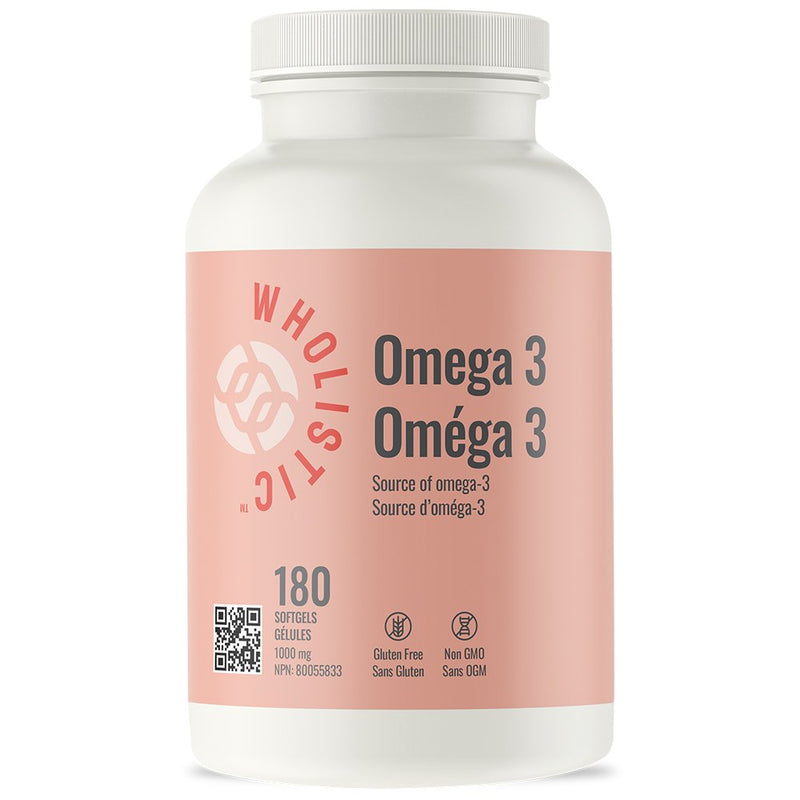 WHOLISTIC Omega-3 180 SoftGels