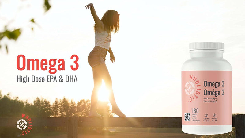 WHOLISTIC Omega-3 - 180 SoftGels - Omega 3