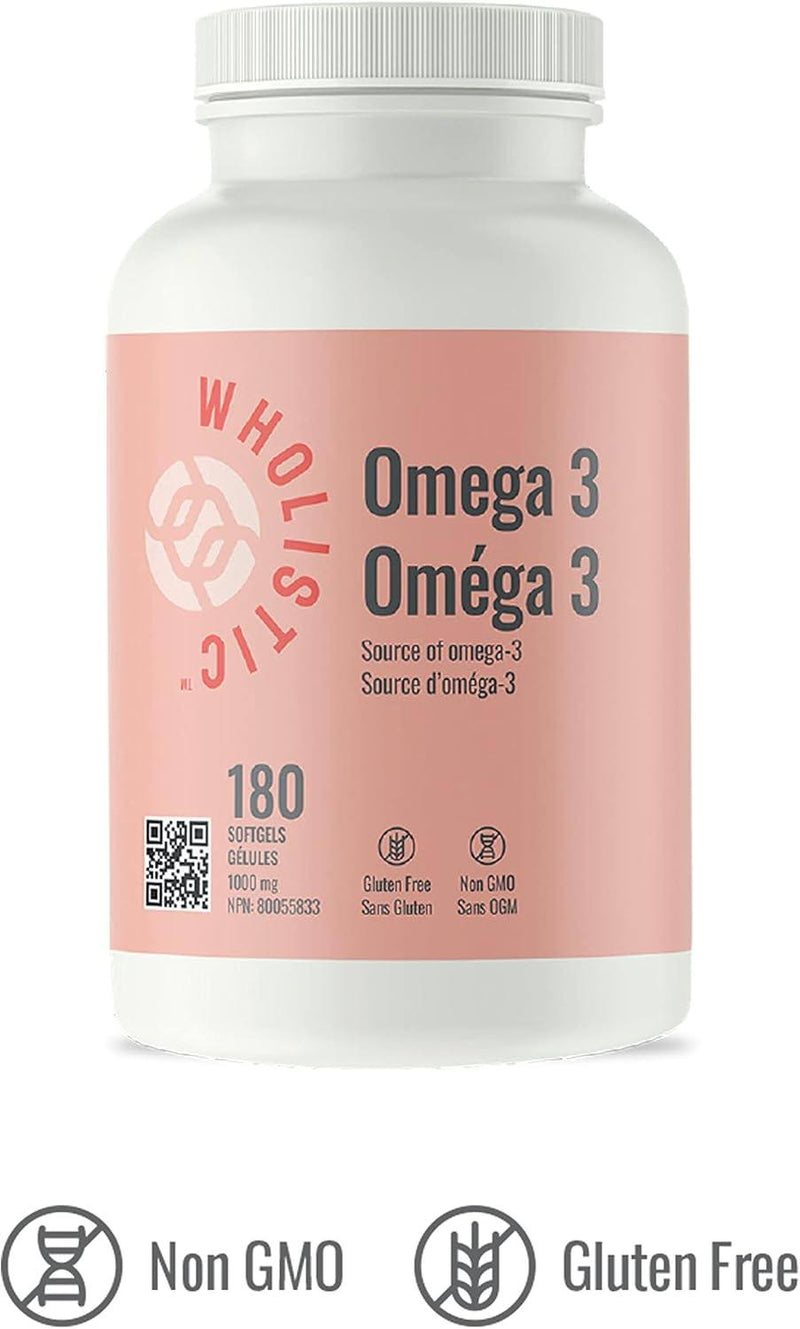 WHOLISTIC Omega-3 - 180 SoftGels - Omega 3