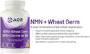 AOR NMN + Wheat Germ - 30 Capsules - Antioxidant