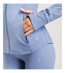 Aruki Women’s Soft Athletic Jacket - Serenity S - Jackets