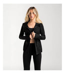 Aruki Women’s Soft Athletic Jacket - Jet Black M - Jackets