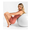 Aruki Women’s Seamless Biker Shorts - Light Mahogany L - Shorts