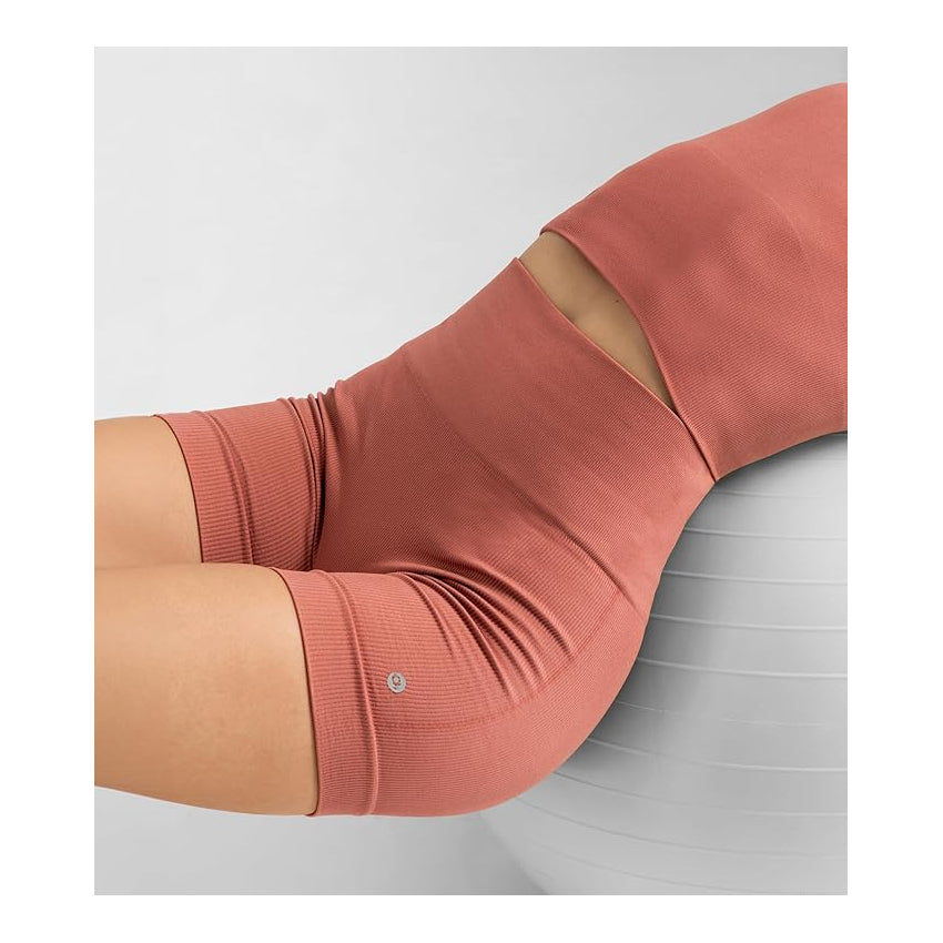 Aruki Women’s Seamless Biker Shorts - Light Mahogany XL - Shorts