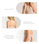 Aruki Women’s Seamless Short Ribbed Tank - Doeskin XL - Tank Tops