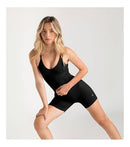 Aruki Women’s Seamless Short Ribbed Tank - Jet Black XL - Tank Tops