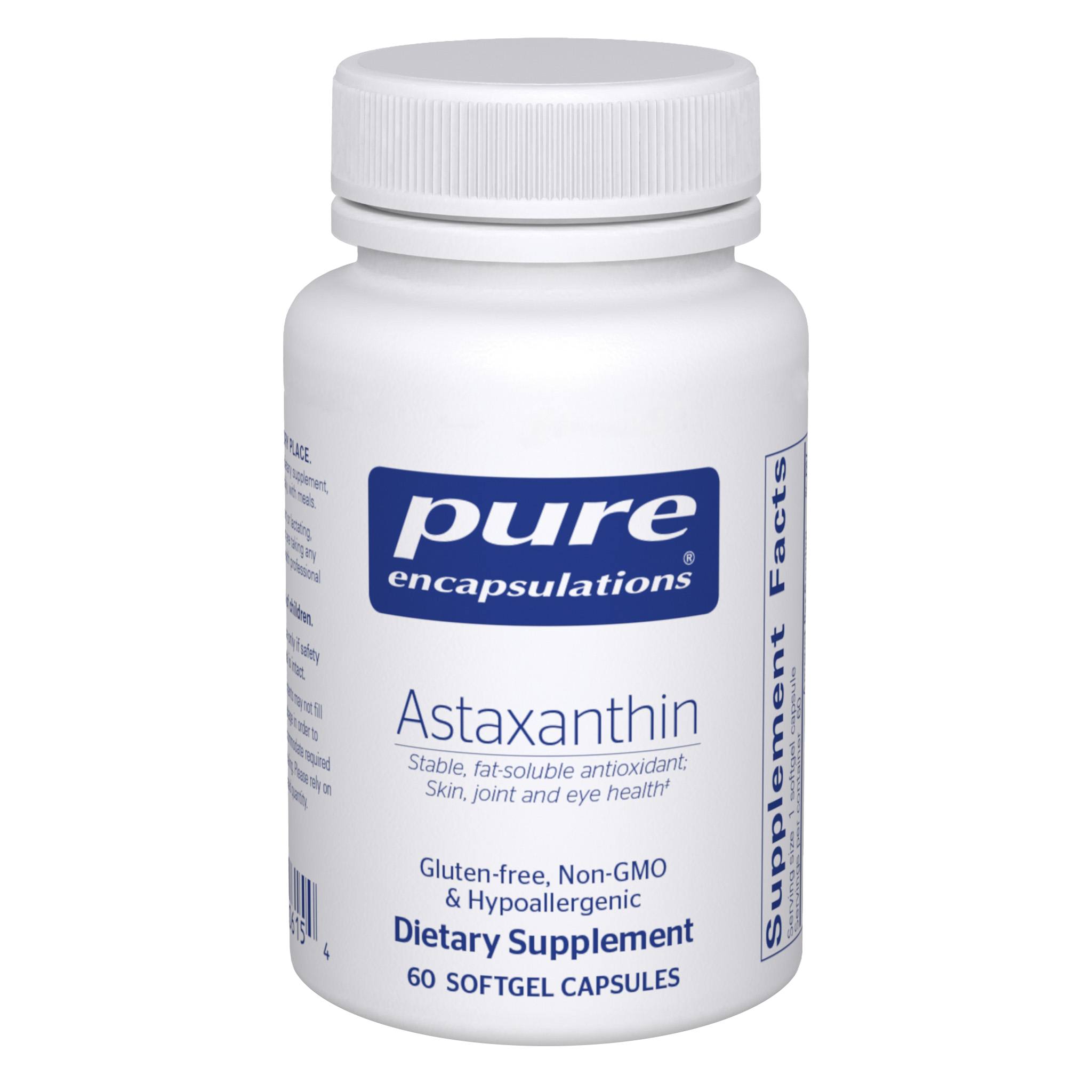 Pure Encapsulations Astaxanthin 60 capsules