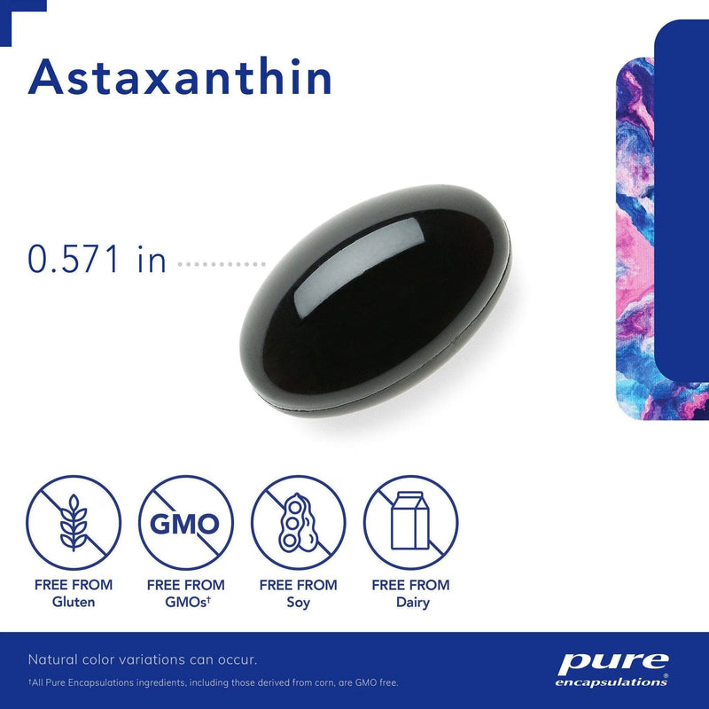 Pure Encapsulations Astaxanthin 60 capsules