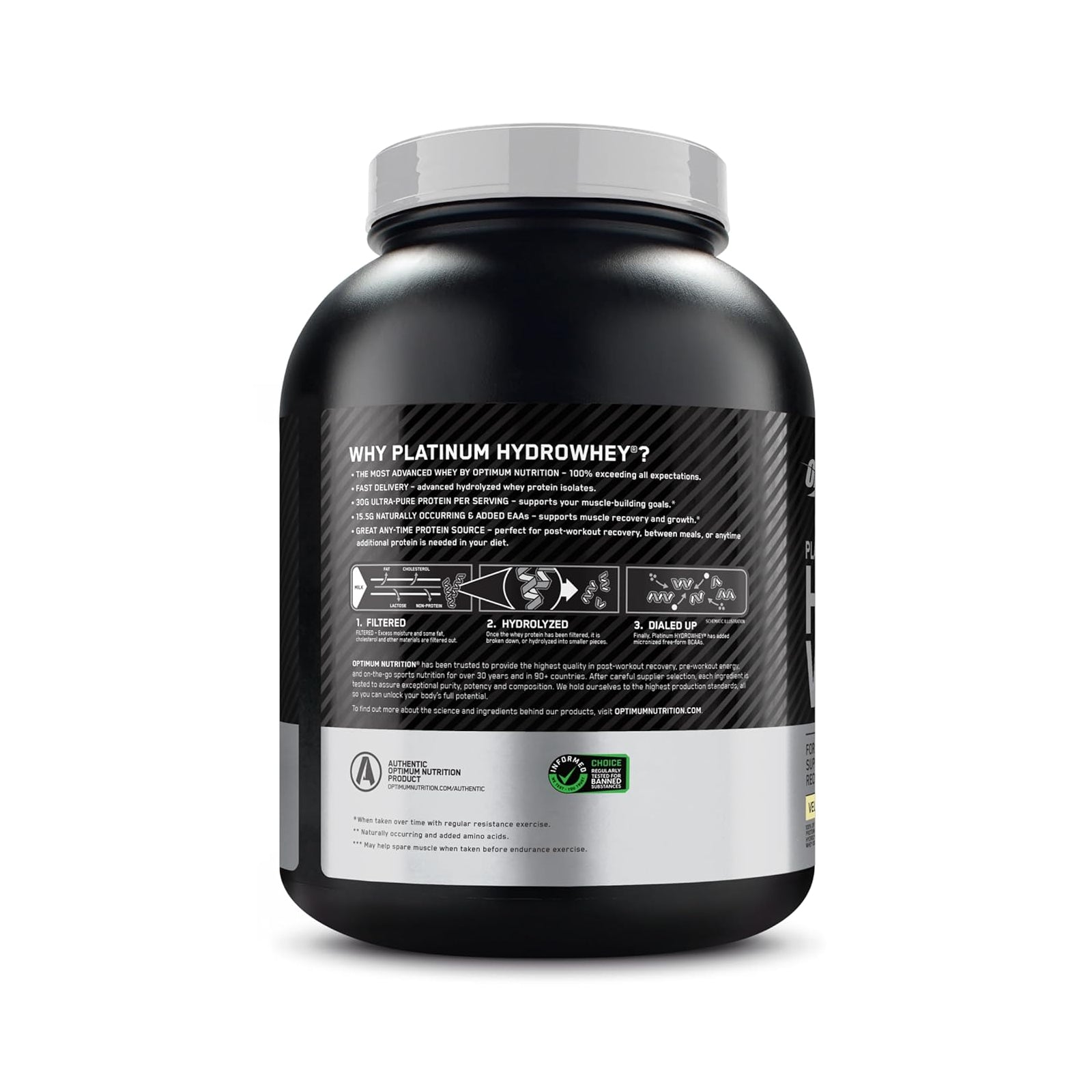 Optimum Nutrition Platinum HydroWhey Turbo Chocolate / 3.5lbs