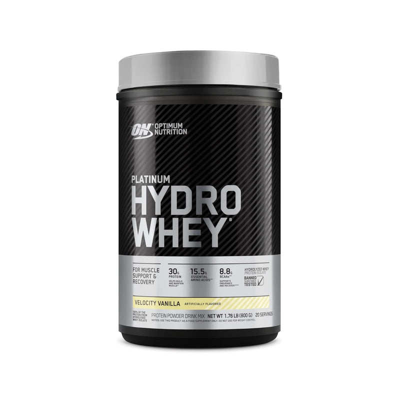 Optimum Nutrition Platinum HydroWhey Turbo Velocity Vanilla / 1.75lbs