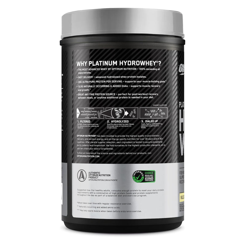 Optimum Nutrition Platinum HydroWhey Turbo Chocolate / 1.75lbs