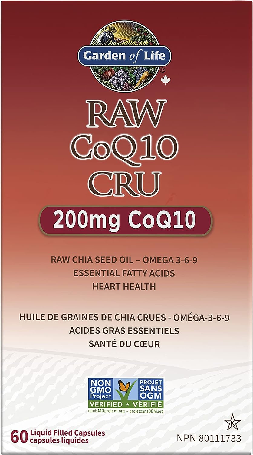 Garden of Life CoQ10 crue 200 mg