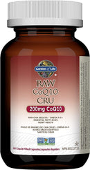 Garden of Life Raw CoQ10 200mg - 60 Vegetarian capsules - CoQ10