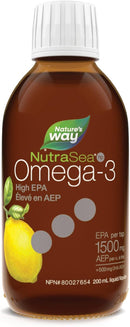 Nature's Way NutraSea Omega-3 High EPA - Lemon 200ml - Omega 3