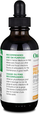 Organika Canadian Bee Propolis Liquid (Alcohol free) - 100ml - Herbals