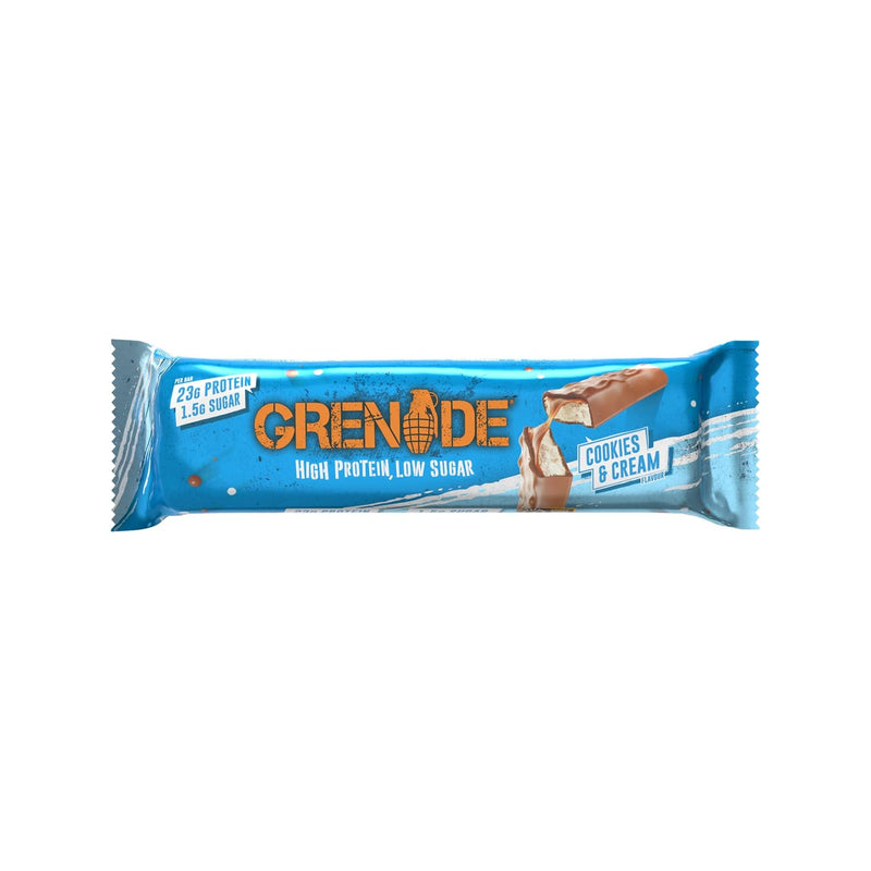 Grenade Protein Bars Cookies & Cream / Pack of 12