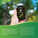 Nature's Way NutraSea Omega-3 Liquid Gels - 60 softgels Fresh Mint - - Omega 3