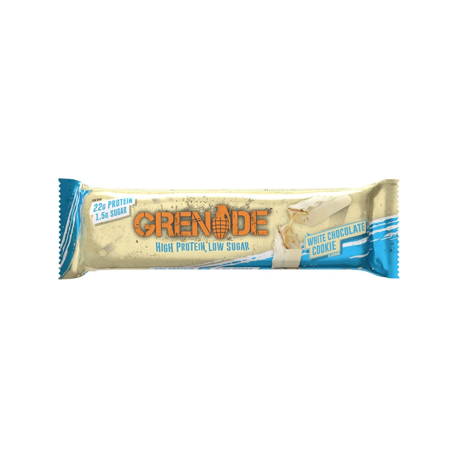 Grenade Protein Bars White Chocolate Cookie / Pack of 12