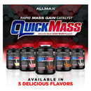 ALLMAX QuickMass - Cookies & Cream 12lb - - Mass Gainer