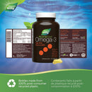 Nature's Way NutraSea Omega-3 Liquid Gels High DHA - 60 softgels Fresh Mint - Omega 3